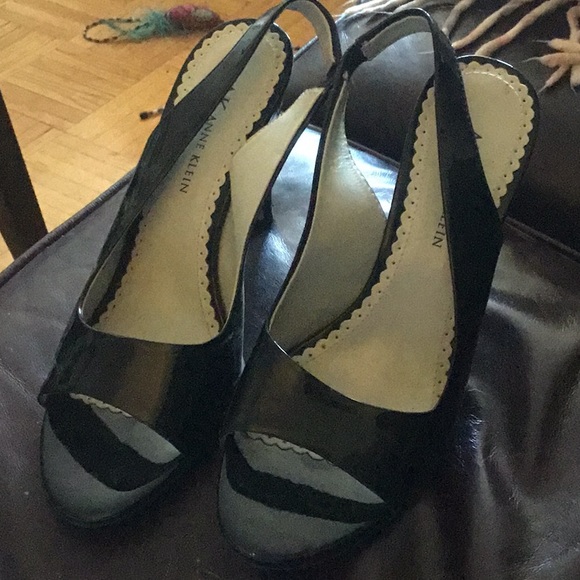 Sexy Patent leather slingback sandals - Picture 1 of 4